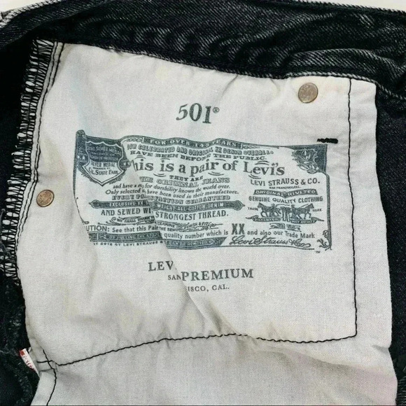 Levi’s Premium High rise 501 Cutoff Shorts - Picture 9 of 12